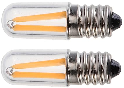 Alipis 2stücke Glühbirne Ersatzbirne Für Ofenlampen Haushaltslampen Warmweiß Energiesparend Installieren Langlebiges Material