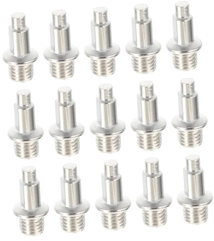 UKCOCO 32piezas Clavos para Zapatos De Pista y Campo Metalicos Antideslizantes Accesorios para Tacos De Zapatillas De Salto y Sprint Uñas para Suela De Calzado Deportivo