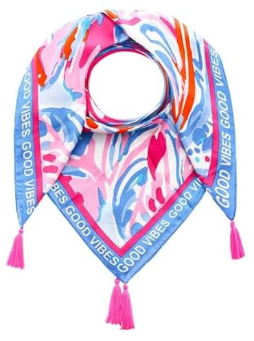 Zwillingsherz Tuch Wild Tropical Leo bunt
