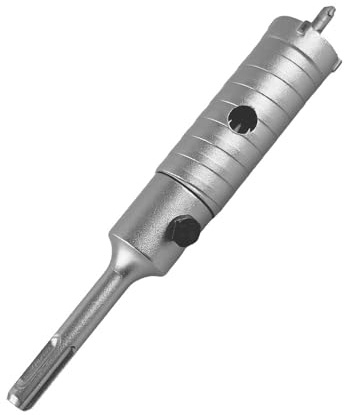 Bohrkrone Betonbohrer Hohl SDS Plus Kernbohrer Set Hartmetall mit Zentrierbohrer 30MM für Ziegelmauer Beton Putz