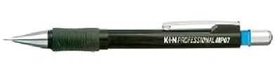 Koh-I-Noor - Druckbleistift Professional Metall 0,7 mm DG1609 - Schwarz/Hellblau - Packung mit 12 Stück