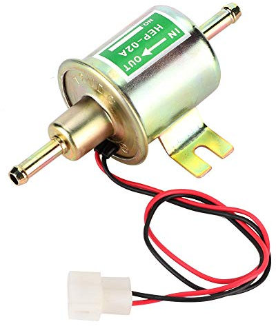 Elektrische Benzinpumpe, Universelle 12V Niederdruck Benzinpumpe zur Befestigung der Benzinpumpe HEP-02A