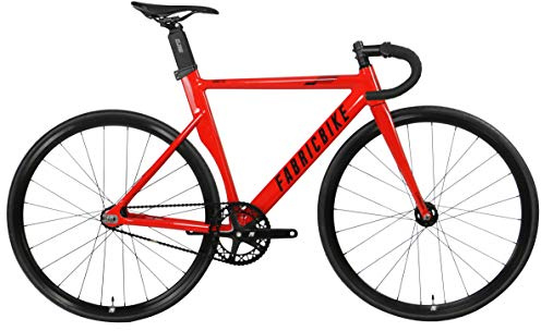 FabricBike Herren Aero Radfahren, Rot glänzend und schwarz, Klein