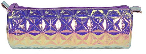 Clairefontaine 420025C Schlampermäppchen Ø7x22 cm holographisch Violett