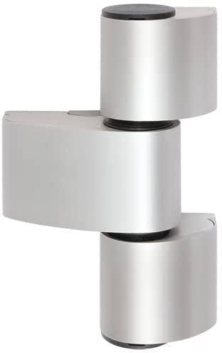 3D-PLUS Türband, 3-teilig, RC3 Made in Germany - Material/Oberflächen: Al E6/C-0 silberfarbig eloxiert, Achse in mm(Bänder): 92-040402392114 erial/Oberflächen: Al E6/C-0 silberfa