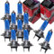 Recambo 10x Halogen H7 Scheinwerferlampe Birne 70W 24V Abblendlicht Fernlicht Glühlampen | E - Prüfzeichen | Sockel PX26d - Xenon Weiß
