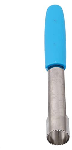 OAIEU Apple Corer and Pitter Stainless Steel Multi-Function Kitchen Fruit Pear Cherry Jujube Core Remover(Blue)