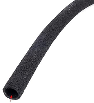5m 8mm, 16mm Perforé Conduite D'eau En Caoutchouc PE Noir Tuyau Enterré Irrégulier Irrégulier Microporeux Uniforme Jardin D'eau Irrigation-16mm