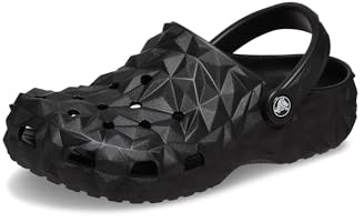 Crocs - Classic Geometric Clog - 209563001 - Färg: Svarta - Storlek: 37 EU
