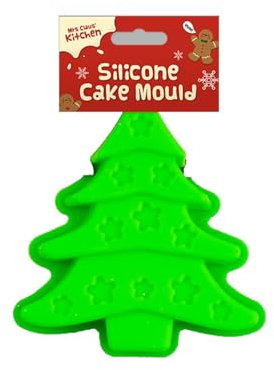 Widdle Gifts Christmas Baking Silicone Cake Mould Re-usable - Christmas Tree 2245