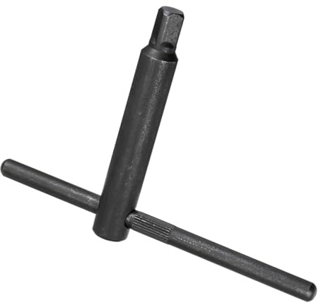 CoCud Lathe Chuck Wrench, 14mm Square Head L125x 220mm, with Hand-Held Rod Easy to Use Square Head Key Spanner Tool -(Applications: for CNC Router Engraving Milling Machine)