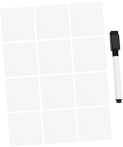 SEWACC 1satz Wasserdichte Wiederverwendbare Haftnotizen Praktisches Memo Pad Für Büro Studium Und Kreative Nutzung Weiße Farbe Mit Grauem Hintergrund