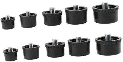 HOMOCONO 10pcs Replacement Rubber Mallet for Flooring Installation Striking Tip Accessories and Easy to Install for Woodworking and Projects