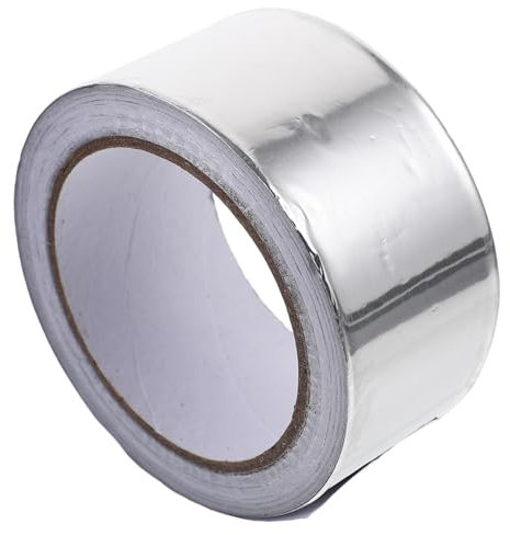 SKISUNO 20m Aluminum Foil Tape Conductive Adhesive Tape for Electric Repair Insulation for Wiring Loom