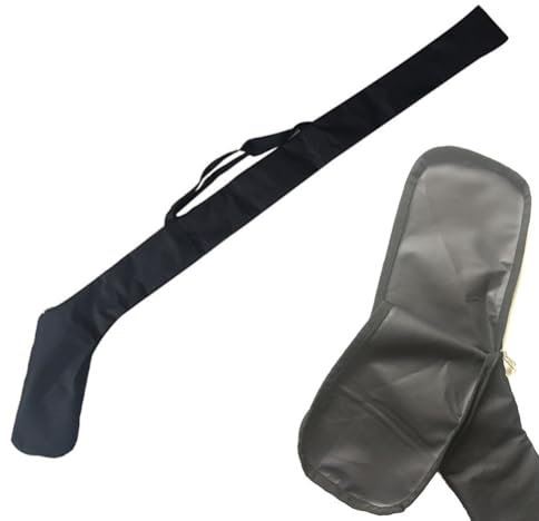 ReachMall Tragbare Hockey-Ausrüstungstasche, für Herren und Damen, Feldhockeyschläger-Tasche, Outdoor-Hockeyschläger-Zubehör (schwarz)
