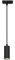 BRILONER - Sistema de raíles Rail Lámpara LED colgante, regulable, combinable, accesorios, tracklight, lámpara LED colgante, lámparas, lámpara de techo, lámpara de techo, 40x100mm (DxH), negro