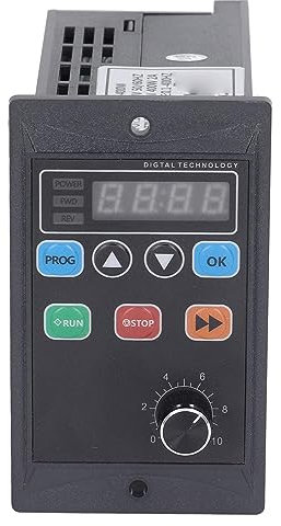 Ausla VFD 220V 400W, Variateur de Fréquence à Contrôle D'onduleur D'entrée Monophasée vers Sortie Triphasée pour le Contrôle de Vitesse du Moteur de Broche CNC, Gamme, 400HZ