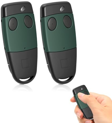 Telecommande Portail pour S449 QZ2, S449 QZ1, 433.92 MHz, 2 Canaux, TXQ4492P0, Télécommande de Portail pour Porte de Garage (2)