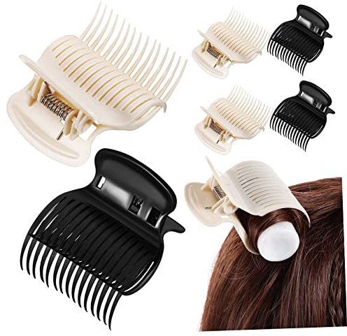 DECOMELODY 12 Stück Teiliges Hot Roller Clips für Haarstyling Große Klammern für Lockenwickler für Damen und Mädchen Kompatibel mit Meisten Friseur Werkzeugen