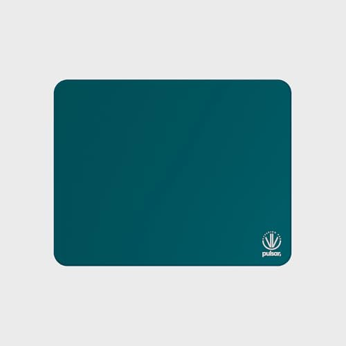 Pulsar Gaming Gears Hyperion Pro Soft Gaming Mouse Pad, L, Velocity Green | Balanced Glide Speed and Braking Power, Smooth Tracking, Precise Flick Control, Interlock Knit Fabric