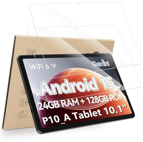Hianjoo 2-Pack Screen Protector Compatible with SHARECLOUD P10_T / Frameflow P10_A Tablet 10.1 inch, Tempered Glass [HD Clarity] [9 Hardness] [Anti-Scratch] [Easy Installation]