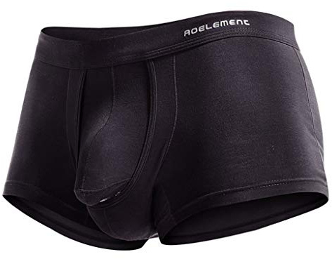 RUITOTP Herren Varikozele Unterwäsche - für Hodensack, Hodenunterstützung, Etui-Boxershorts mit Doppelbeutel