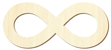 Sperrholz Zuschnitte - Unendlichkeitszeichen - Infinity - Deko Basteln 5-50cm, Länge (cm):39cm lang
