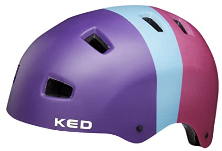 KED 5Forty Fahrradhelm für Kinder, 3 Farben, Retro-Rave 2021