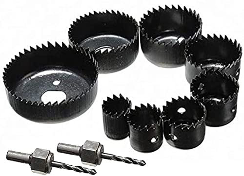 Set frese a tazza 10pz seghe trapano 19-64mm foratura taglio legno plastica