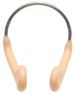 UUYYEO 6 Pcs Swimming Nose Clip Silicone Nose Plugs Training Nose Protector Metal Nose Clip for Adult