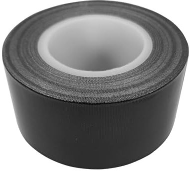cyclingcolors 1x Nastro adesivo del teflon PTFE ad alta temperatura sigillatura sotto vuoto isolante per sigillatrici sottovuoto nero, 30mm x 10m