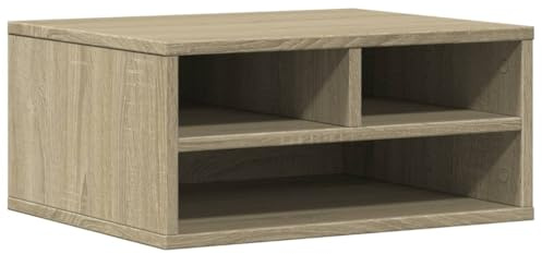 vidaXL Druckerständer Sonoma-Eiche 49x40x22,5 cm Holzwerkstoff