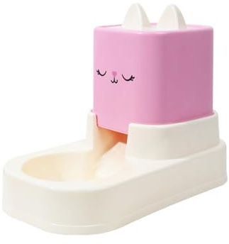 YIYILU Futter- und Wasserspender für Katzen – 2-in-1 automatische Fütterung, robust & sparsam, geeignet für Reisen