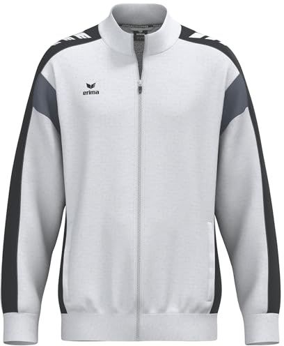 Erima Unisex CELEBRATE 125 träningsjacka (1032595), vit/svart, S