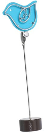 SHINEOFI Vertikaler Bildhalter Aus Metall Für Schreibtisch Süßer Kleiner Memo-halter Für Notizen Und Fotos Tischkartenhalter Für Karten Und Speisekarten Vielseitiger Fotoständer Für Büro Od