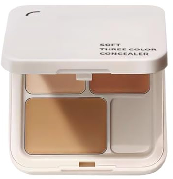 Palette Correttore Cream 3 Colori | Correttore ad Alta Pigmentazione - Base Viso Coprente per Occhiaie Imperfezioni e Arrossamenti della Pelle