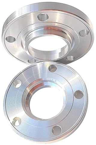 Spurverbreiterungsadapter Für VW Für Glof Für GTI 15MM 5x11 2 57,1 Centric Bore 6061-T6 Spurverbreiterungen Mit Verlängern 45mm Ball Form 14X 1,5(Silver bolts)
