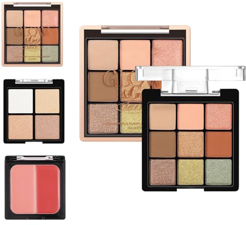 Palette de pour femmes Scintillant Yeux Et Visage