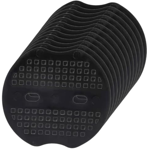 BESPORTBLE 40 Piezas Grapas Jardín con Arandelas Plásticas para Anclaje de Mallas Antihierbas Fijación de Cercas Redes y Equipos Exteriores Diseño Duradero y Ligero