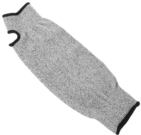 HEALBYBLE 3 Paar schnittfeste Armstulpen, leicht, bequem, elastisch, robust, hergestellt in Klimaanlagen, schnittfester Unterarmschutz,Langlebiger(L 35cm)
