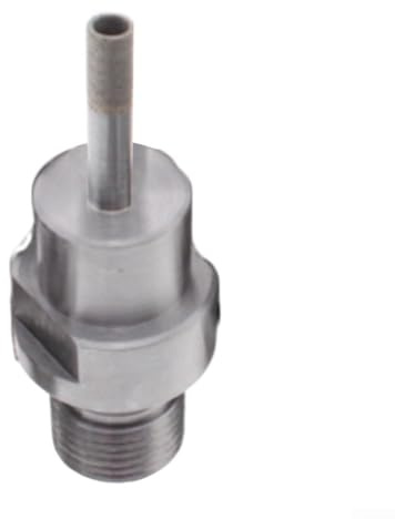Zilimontt Punta da trapano filettata M20 da 6-32 mm, per piastrelle, pietra, vetro, con rivestimento smerigliato sinterizzato, lunghezza 75 mm, compatibile con foratura di piastrelle in pietra, legno