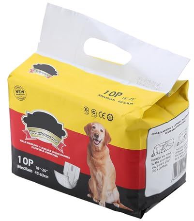 Männliche Hundewindeln Männliche Wrap Hundewindeln Welpenbauch Wickelt Windel Windel gesundheitliche physiologische Hosen(M)