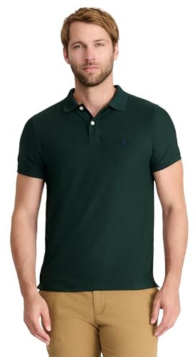 IZOD Men's Advantage Performance Short Sleeve Polo Shirt, Wild Fern, XX-Large