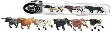 DeQUBE 901A1200 - Tubo de 6 Mini Toros Bravos