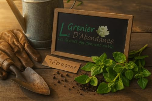 50 graines à semer - Le Grenier d'Abondance - TETRAGONE - Tetragonia tetragonioides