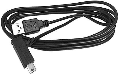 Adhiper Mini USB Kabel passend kompatibel mit Blue Snowball Ice USB Mikrofon und Blue Yeti USB Mikrofon (2m/Schwarz)
