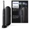 Philips Sonicare ProtectiveClean 4300, Brosse à dents électrique sonique avec deux niveaux d'intensité, capteur de pression et minuterie, noir, modèle HX6800/87