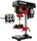 Arebos Column Bench Drill | 500 W | Integrated Position Laser | 13 mm Sprocket Drill Chuck & Vice | 5 Speed Levels | 0-45° Tilt Angle