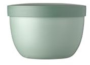 Mepal - Panier à Snack Ellipse - Contenant Alimentaire pour Conserver et Transporter des Snacks - Convient au Congélateur, au Micro-ondes et au Lave-vaisselle - 350 ml - Nordic Sage