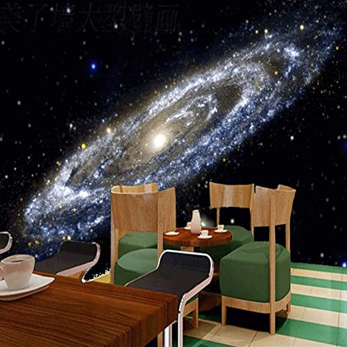 Fototapete Selbstklebende Wandbilder Landschaftsstil Galaxiennebel Kosmisches Schwarzes Loch 3D-Effekt, Einschließlich Paste, Wohnzimmer, Büro, Schlafzimmer, Kinderzimmer, Esszimmer, 200(B)x150(H)cm